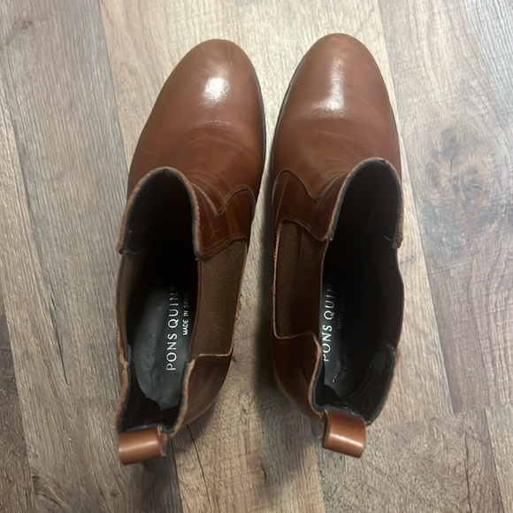 Pons Quintana Heeled Leather Ankle Boot Size 39 - Picture 6 of 9